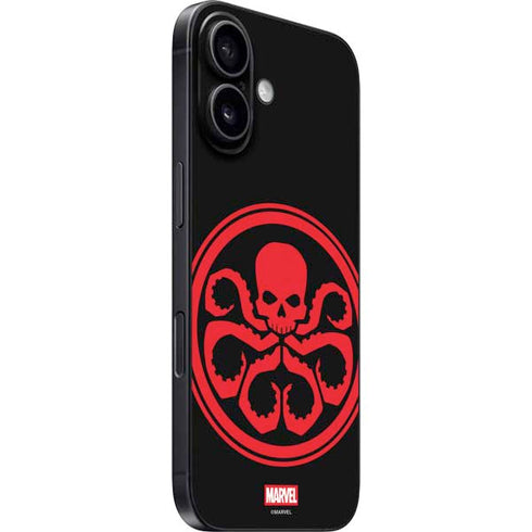 Marvel Captain America Hydra Symbol iPhone 16 Plus Skin